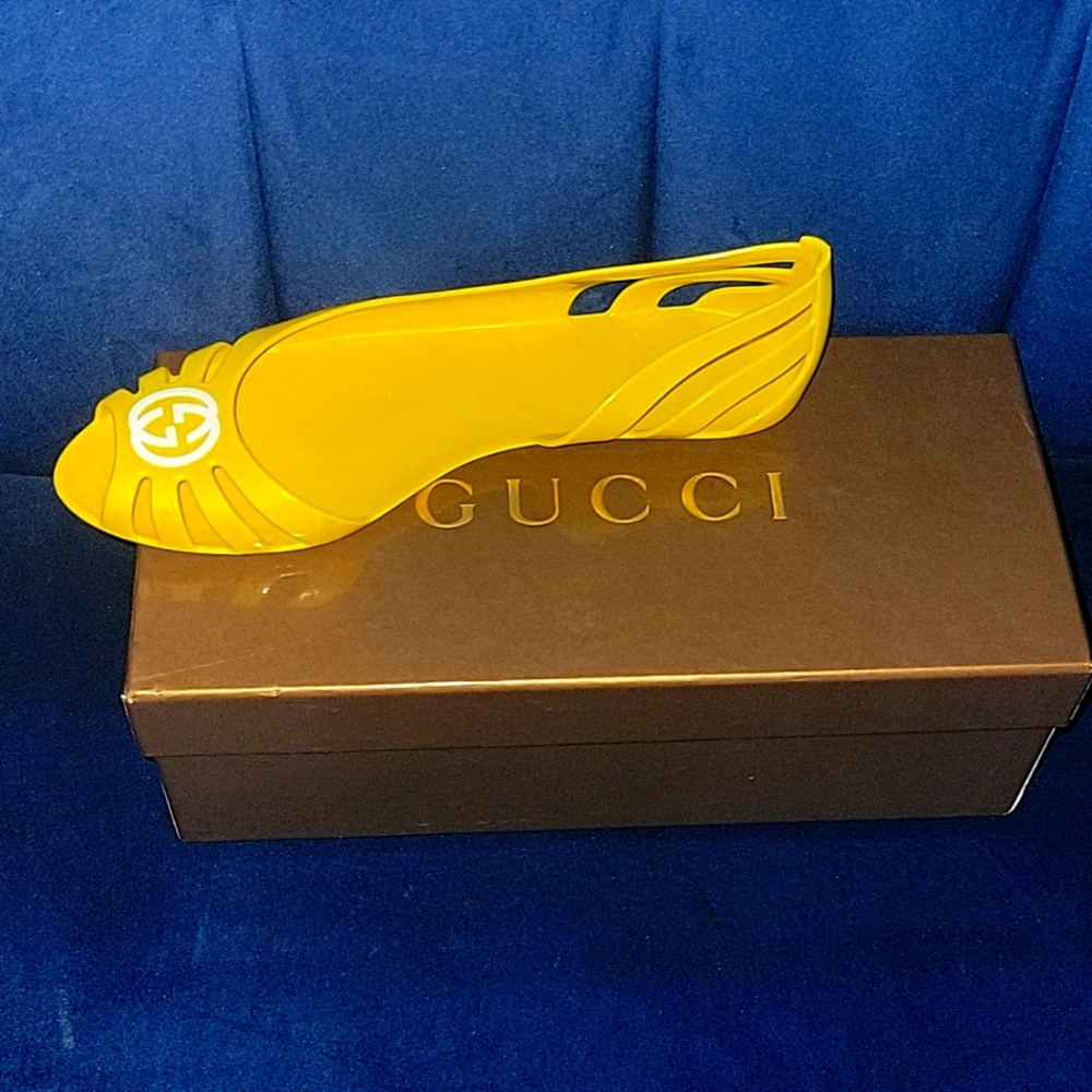 Authentic Gucci Rubber Sandal